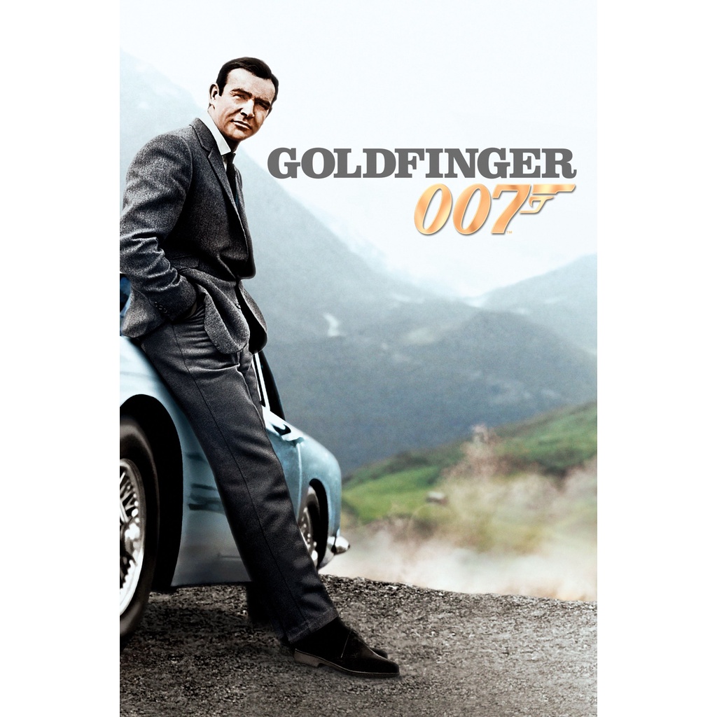 DVD Kaset James Bond Goldfinger (1964)
