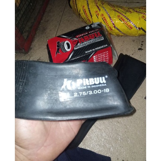 ➱ BAN DALAM MOTOR MERK PITBULL UKURAN 200/225-17 SAMPAI 275/300-18 s Produk Premium ★★.