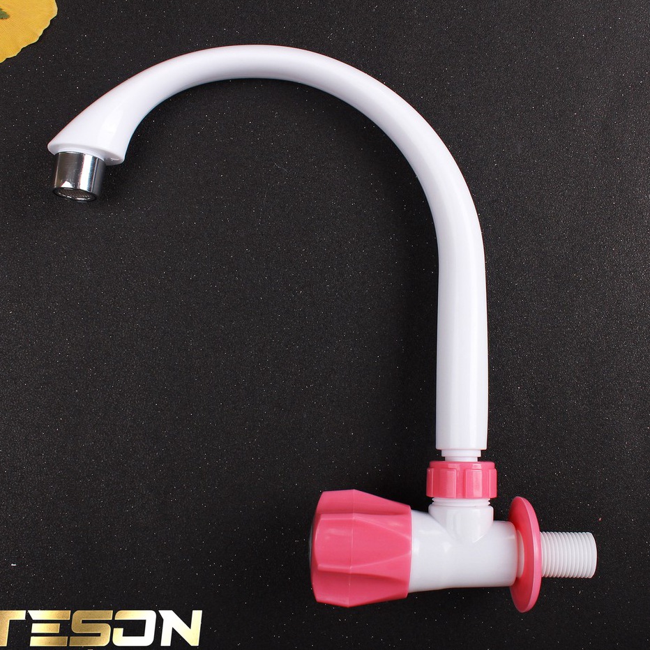 Best Seller #TERMURAH Keran Wastafel Cuci Piring TESON/Kran Angsa Cuci Piring Plastik/Keran Angsaair