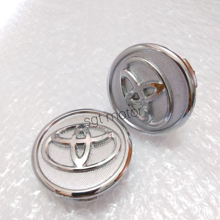 ｀ tutup velg dop roda yaris - vios chrome g Special Edition ☤.
