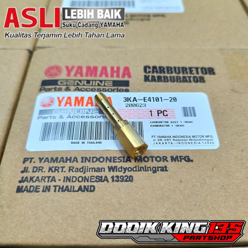NOZZLE NOZEL NOSEL KARBU KARBURATOR RX KING ORIGINAL YAMAHA GENUINE PART