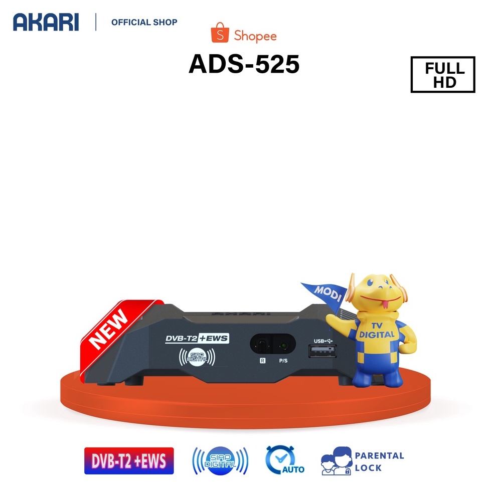 BOOMING Akari Set Top Box ADS-525