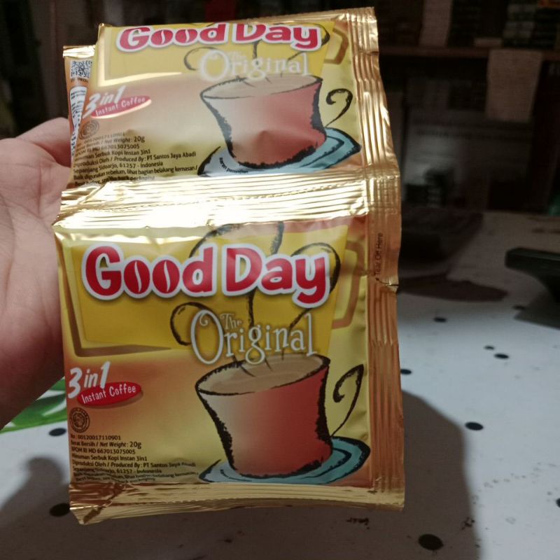 

KOPI GOOD DAY/GOOD DAY CAPUCINO/GOOD DAY MERAH