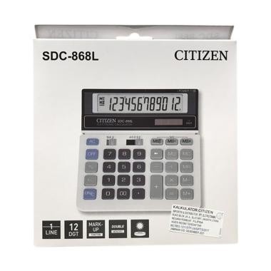 

Kalkulator Citizen 868L Ori