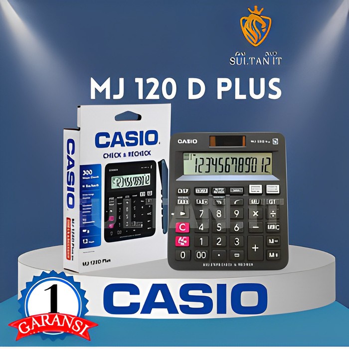 

Kalkulator Casio Mj 120 D Plus Check Correct Original