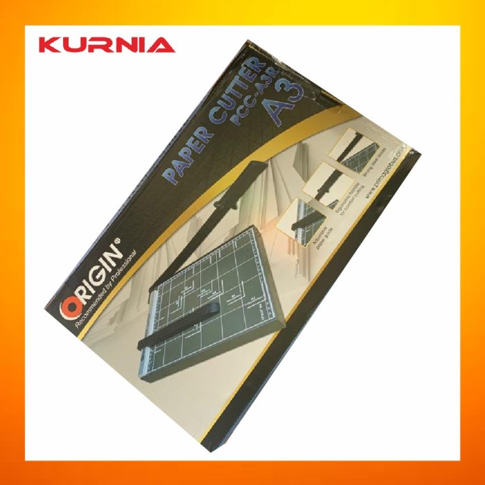 

Paper Cutter Origin A3 / Pemotong Kertas A3