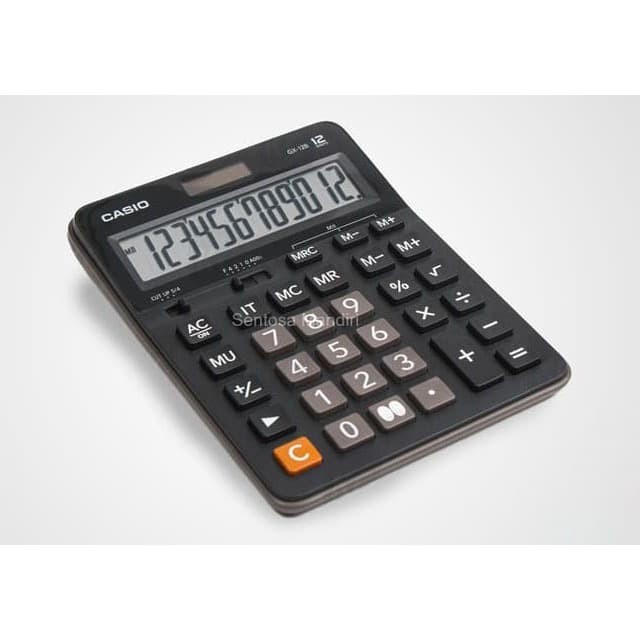 

Kalkulator Casio Gx 12B Original - 12 Digit - 2 Power - Layar Besar