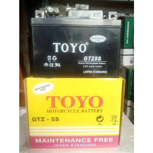 Aki / Accu Motor Toyo Gtz5S Mf