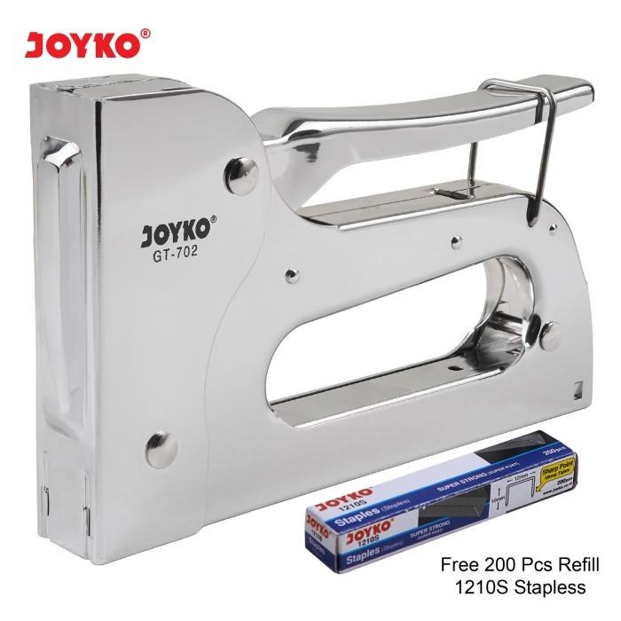 

STAPLES TEMBAK JOYKO STAPLER GUN TACKER STEPLER GT-702 GT 702