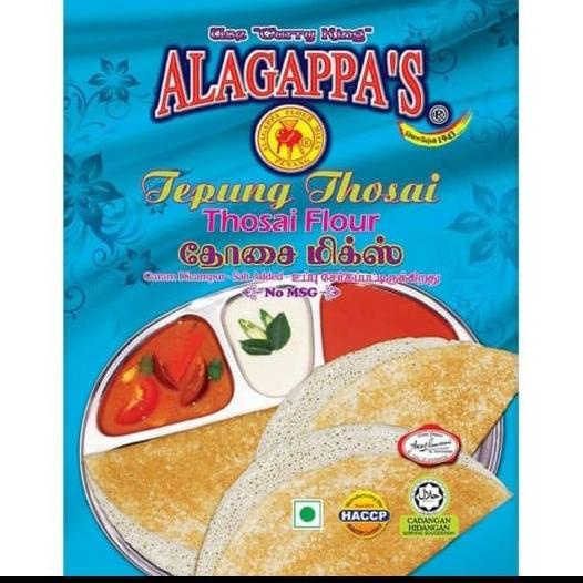 

^%^%^%^%] ALAGAPPAS THOSIA MIX FLOUR / TEPUNG INDIA THOSIA /500 GRAM