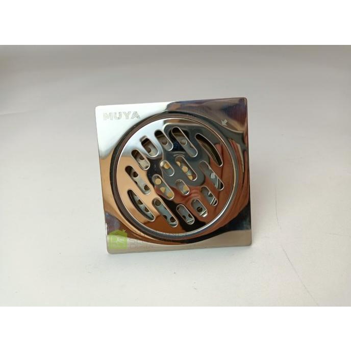 Produk Unggulan] FLOOR DRAIN/ SARINGAN PEMBUANGAN AIR KAMAR MANDI BONUCCI STAINLESS