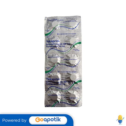 YEKAPRIM 400/80 MG STRIP 10 TABLET