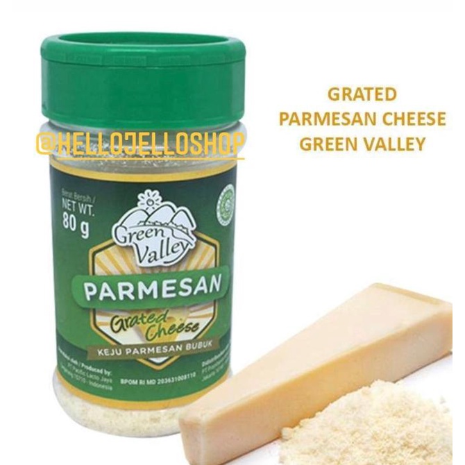 

.........] GREEN VALLEY PARMESAN GRATED CHEESE GREENVALLEY KEJU PARMESAN BUBUK