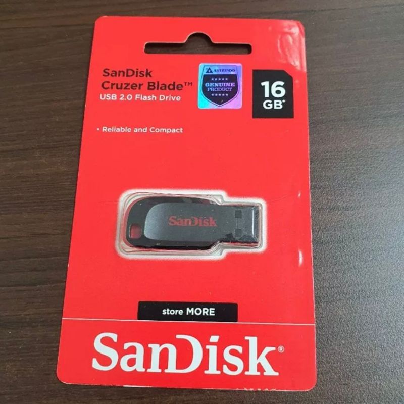 Flashdisk SanDisk 16 GB - Cruzer BARU