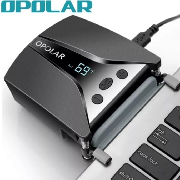 Opolar fan cooler with temperature display for Nintendo switch