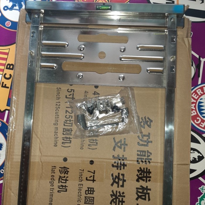 nice Alat Bantu Potong Kayu Papan Track Circular Saw 820x410mm Circle Track