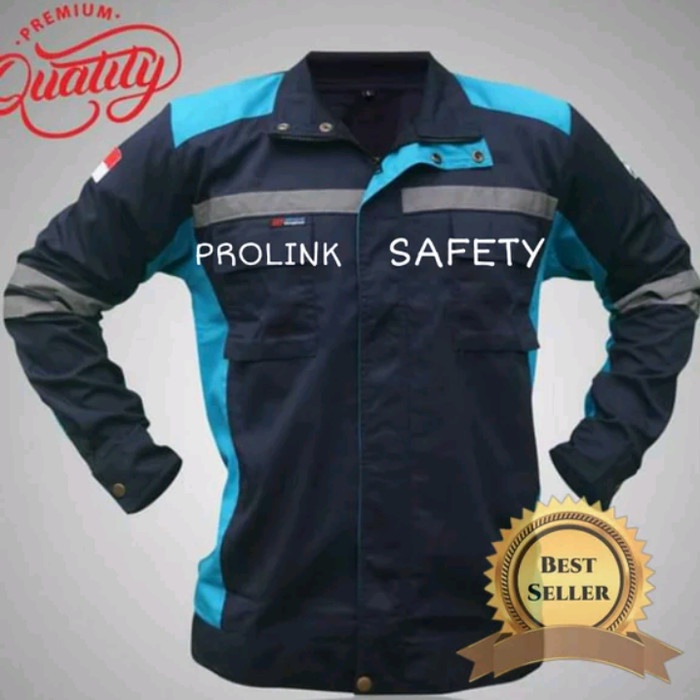Ready  SERAGAM BAJU SAFETY SEMI JAKET DONGKER TOSKA