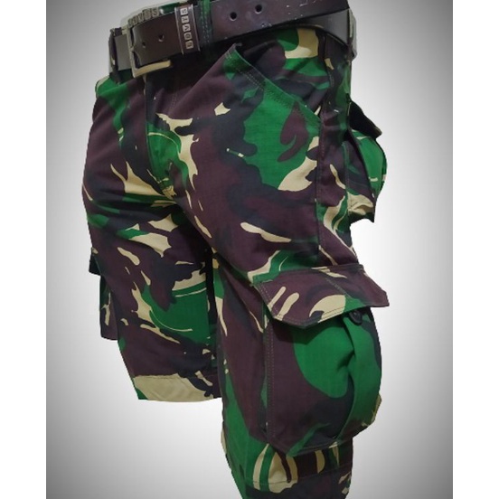 ✢New✢ celana pendek kargo loreng #loreng  TNI