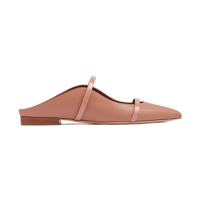 MALONE SOULIERS MAUREEN FLAT NUDE BLUSH