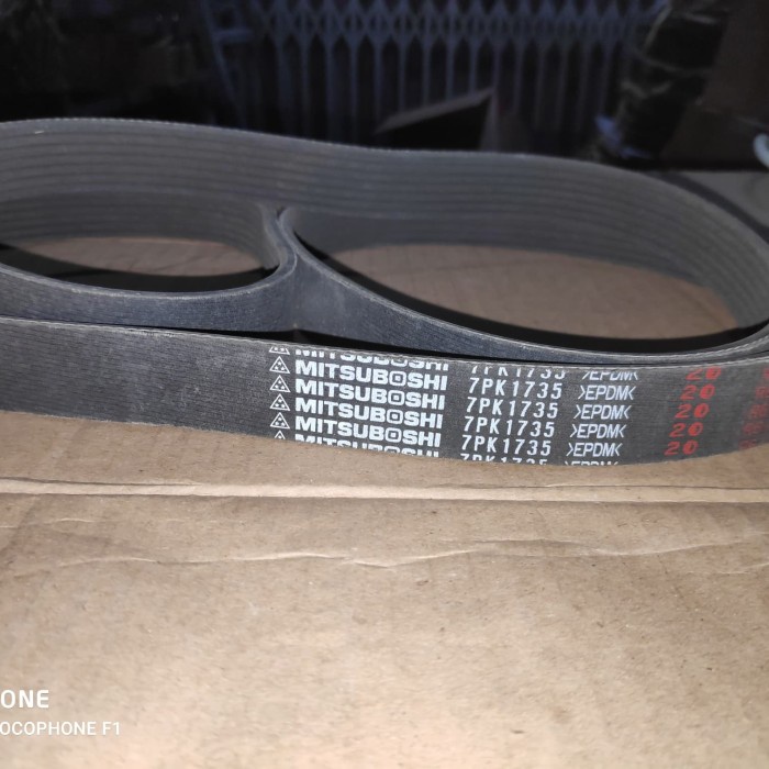 Best Seller Mitsuboshi Fan Belt 7Pk1735 Epdm Tali Kipas Fanbelt 7Pk 1735