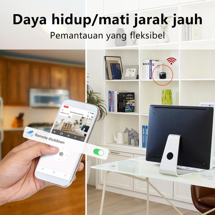 TERLARIS XIHANCAM 5MP KAMERA CCTV MINI TERSEMBUNYI TANPA KABEL SPY CAMERA WIFI