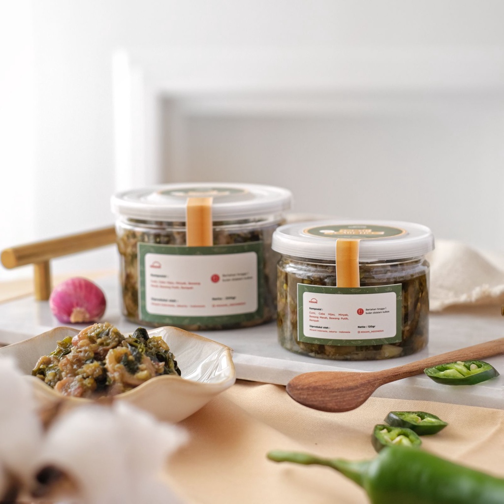 

Minami Sambal Cumi Cabe Ijo 200gr