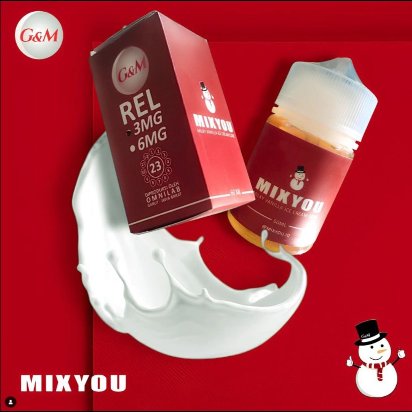 MIXYOU MILKY VANILLA ICE CREAM CONE MIXYOU 60ML by OMNI LAB