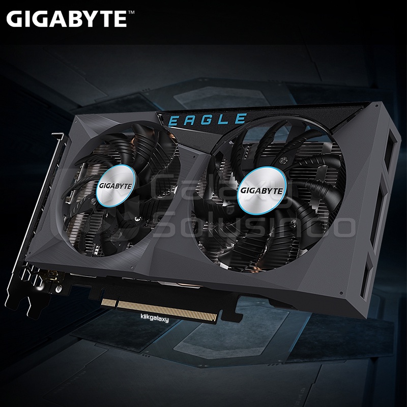 GIGABYTE GeForce RTX 3050 EAGLE OC 8GB GDDR6 - RTX3050 DDR6 VGA Card