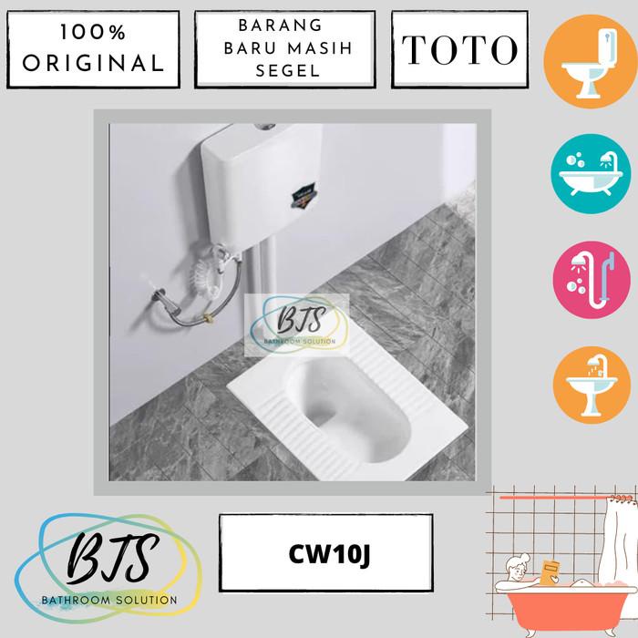 Terlaris Kloset Jongkok Toto Cw10J / Cw 10 J