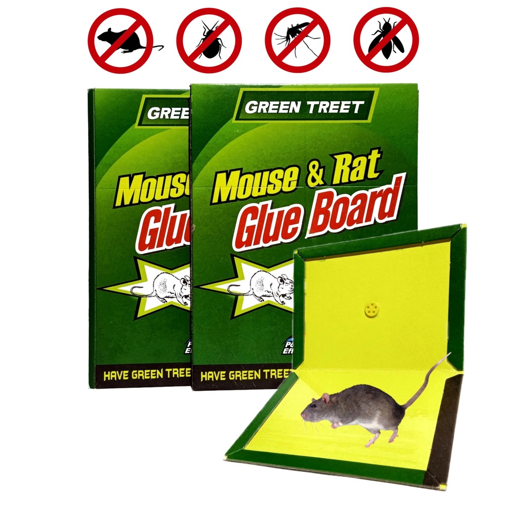 BEAUTY JAYA - LEM TIKUS PAPAN IMPORT CAP GAJAH / MOUSE RAT GLUE BOARD PERANGKAP TIKUS SUPER LENGKET &amp; TDK BERBAU