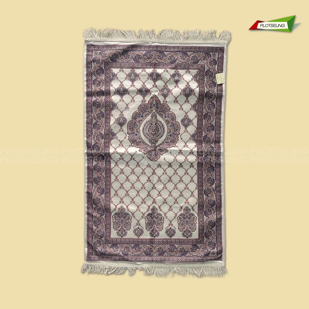 Sajadah Turkey Super Premium AYDIN GENOVA Ukuran 70 x 109 cm Sajadah Travel Besar Sajadah Beludru Halus Sejadah Souvenir Hari Raya