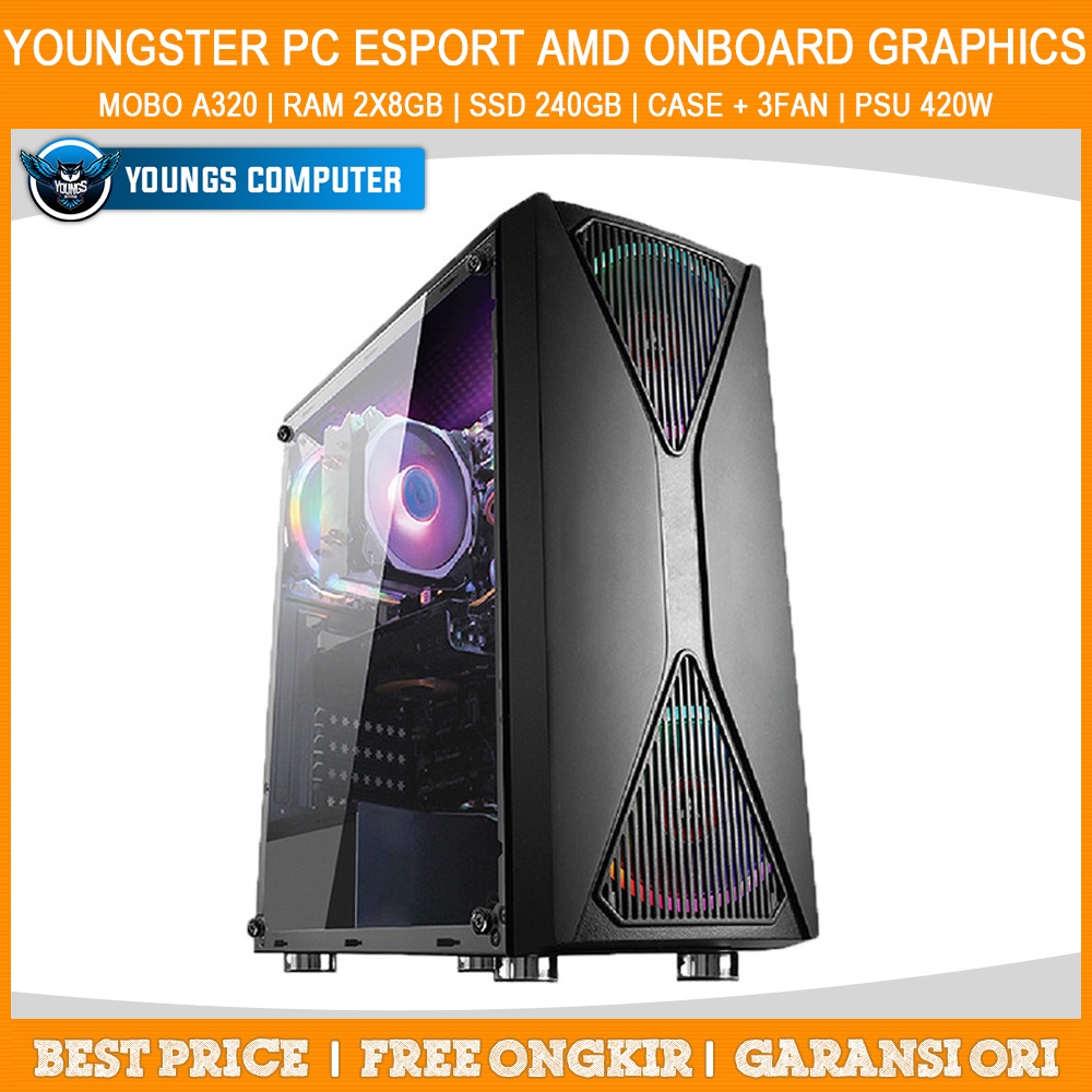 YOUNGSTER PC - BEST BUILD BEST CHOICE | PC eSport AMD Onboard Graphics