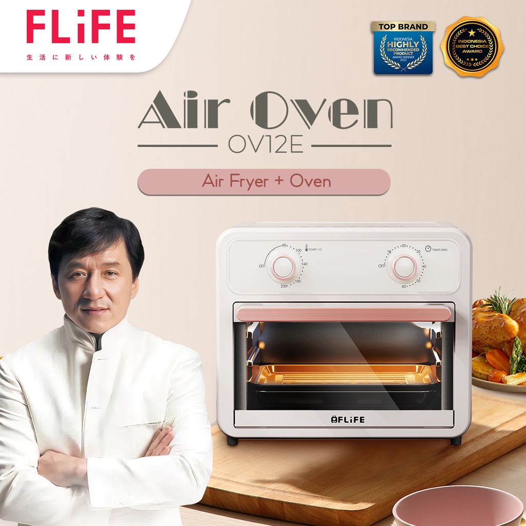 FLIFE AIR FRYER OVEN 12 LITER OV12E