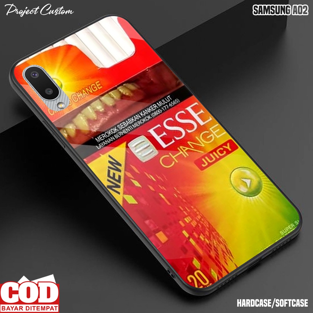 Case SAMSUNG A02 - Casing Hp SAMSUNG A02 Terbaru [ ESS-03 ] Softcase Hp Samsung A02 - Silikon Hp - K