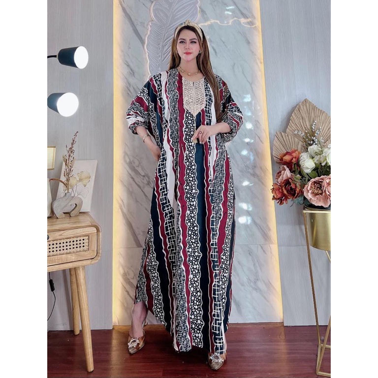 KAFTAN//KAFTAN TERLARIS//KAFTAN JUMBO//KAFTAN TERBARU//KAFTAN RAYON//GAMIS KAFTAN BATIK//KAFTAN KEKI