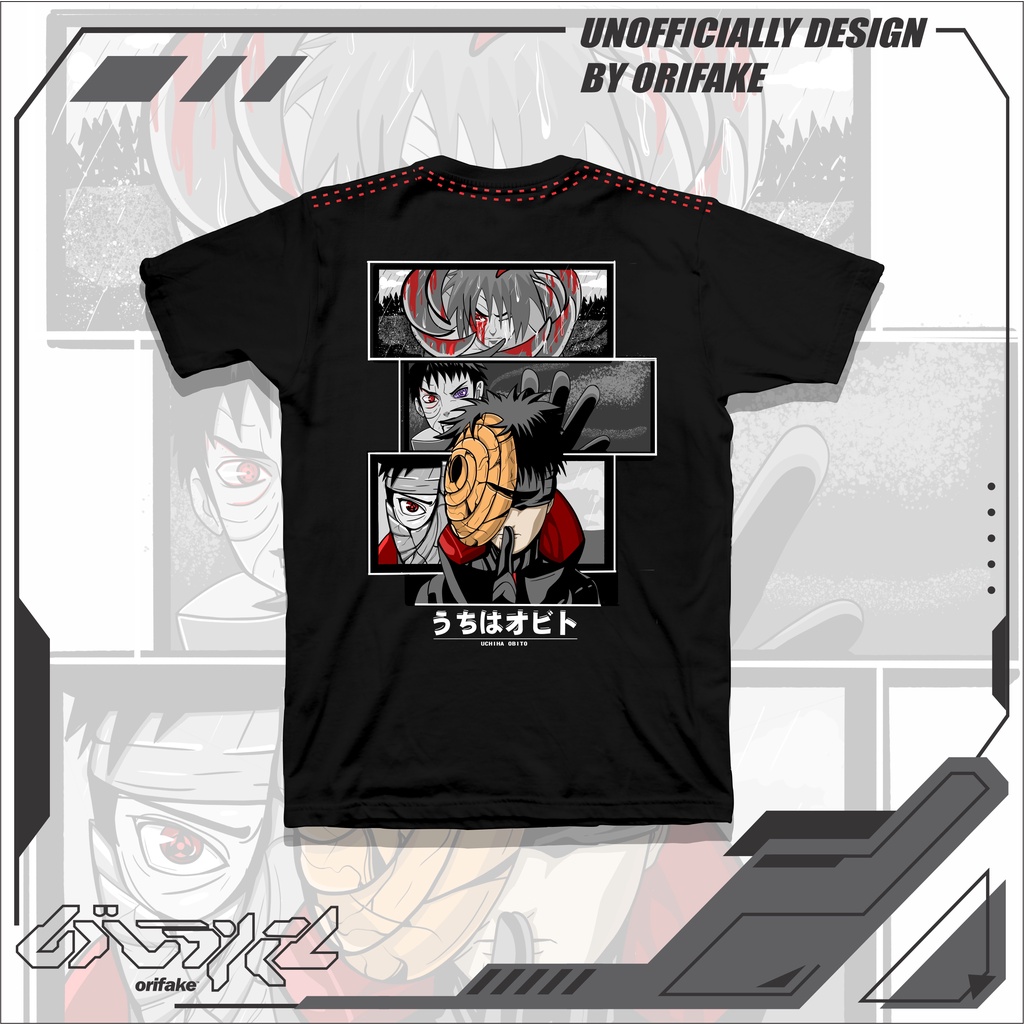 Orifake - T-SHIRT OBITO UCIHA 200gsm