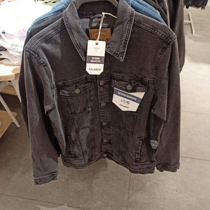 Jaket jeans wanita sale pull and bear