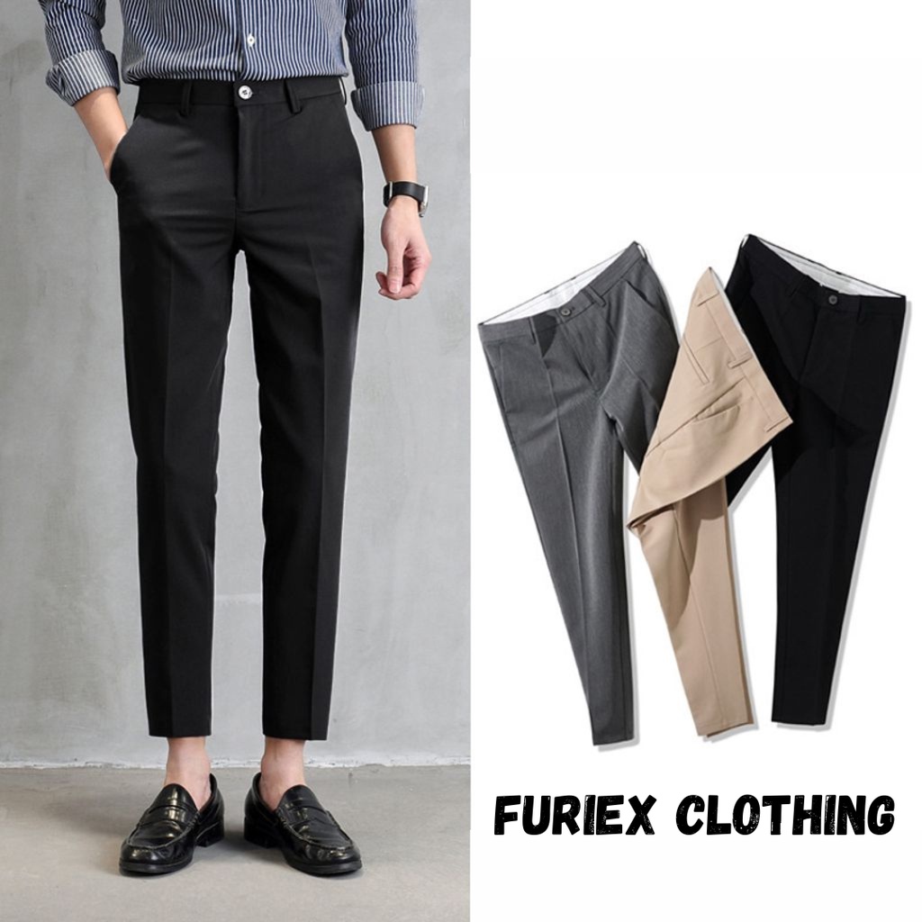 angkle pants || celana angkle pants panjang pria || celana angkle pants slim fit || celana sirwal