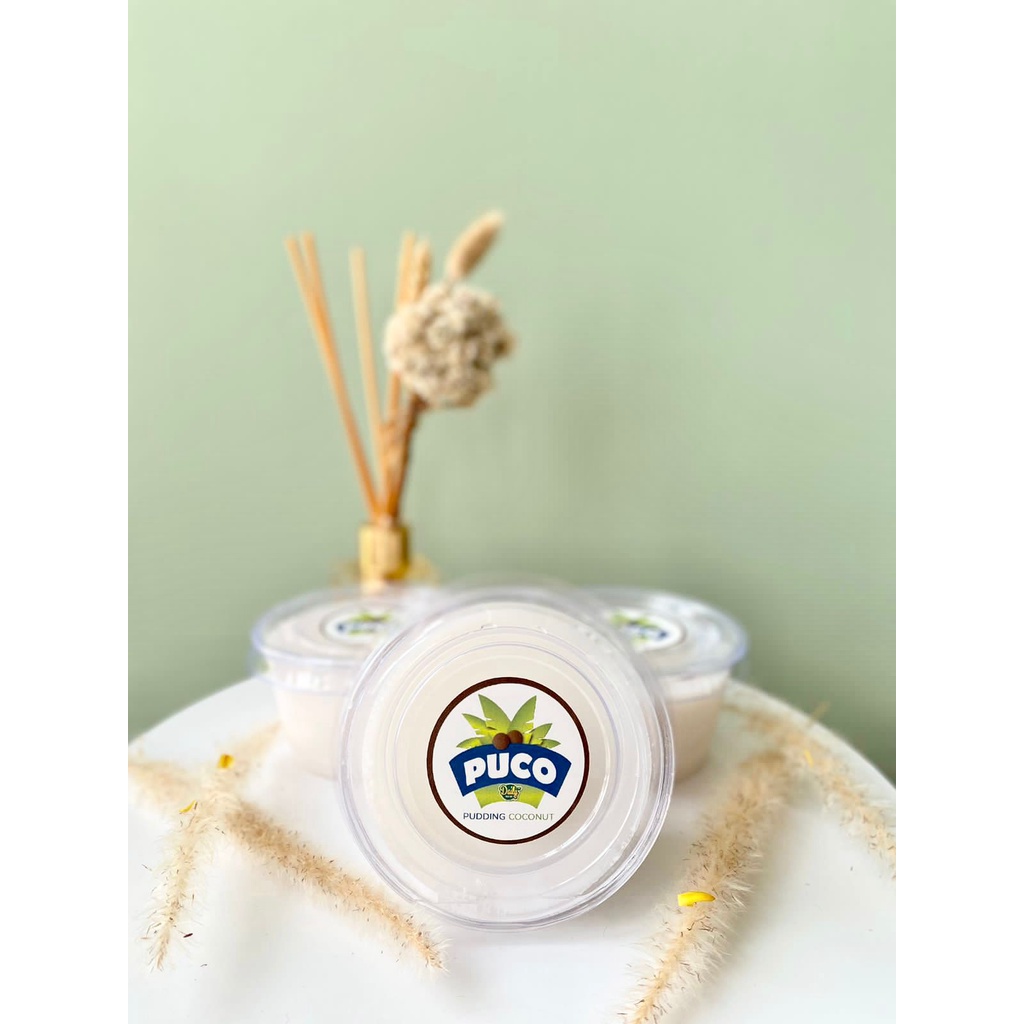 PUCO PUDDING COCONUT CUP PUDING KELAPA ASLI DAILYFOOD KEMASAN CUP