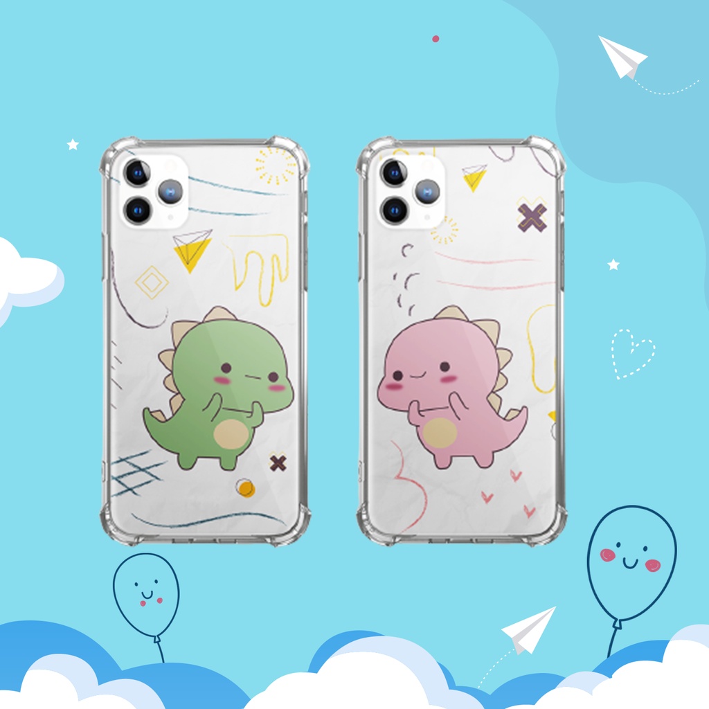 Case Couple DIno For All Type Hp Softcase Anticrack SIlikon Custom Case