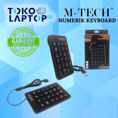 M-Tech Numerik Keyboard Numpad Keypad Garansi Resmi