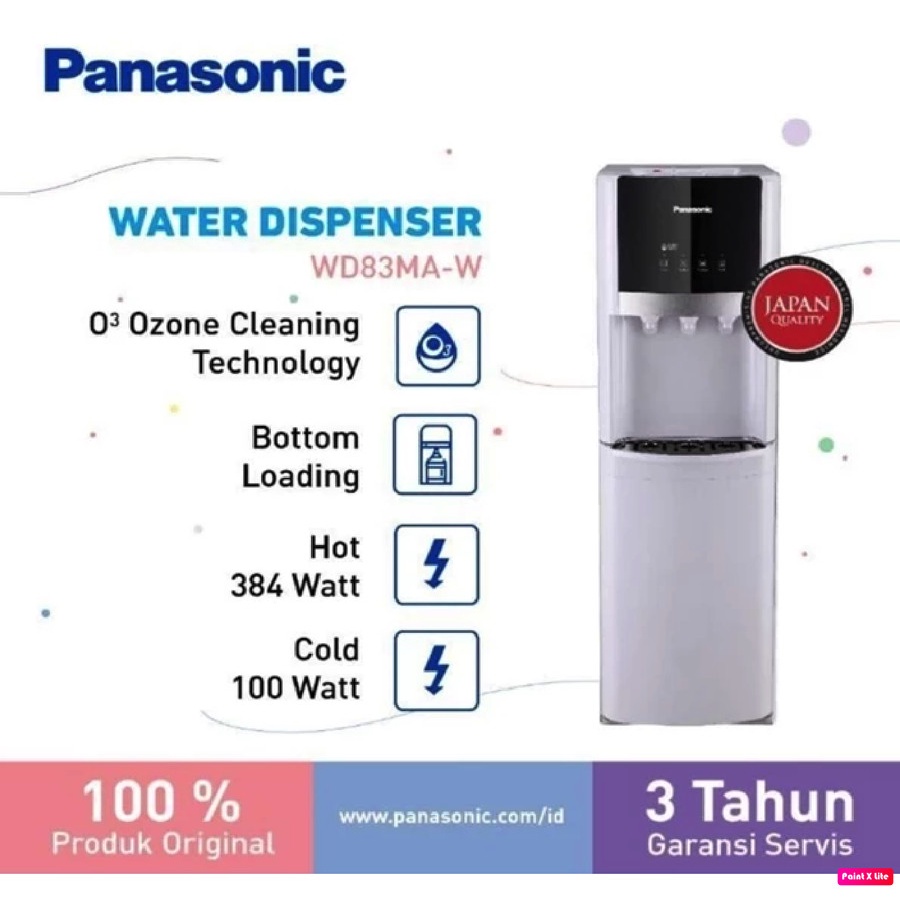 PANASONIC Water Dispenser Galon Bawah NY-WDB83MA Galon Bawah