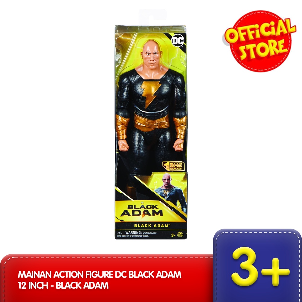 Mainan Action Figure DC Black Adam 12 Inch - Black Adam