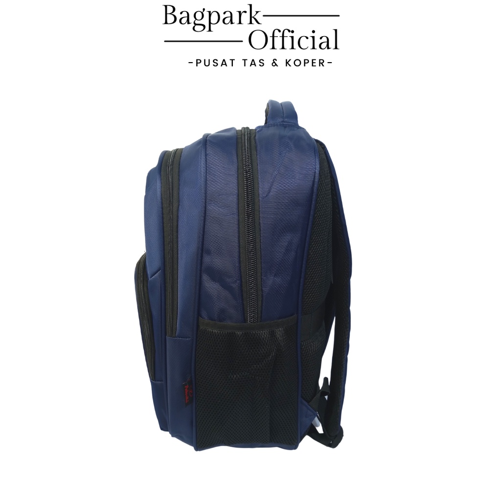 Tas Ransel Pria Palo Alto 18 Inch Tas Sekolah Motif Polos Simple Tas Kerja Tas Laptop Polo Tas Kuliah Rain Cover Terbaru