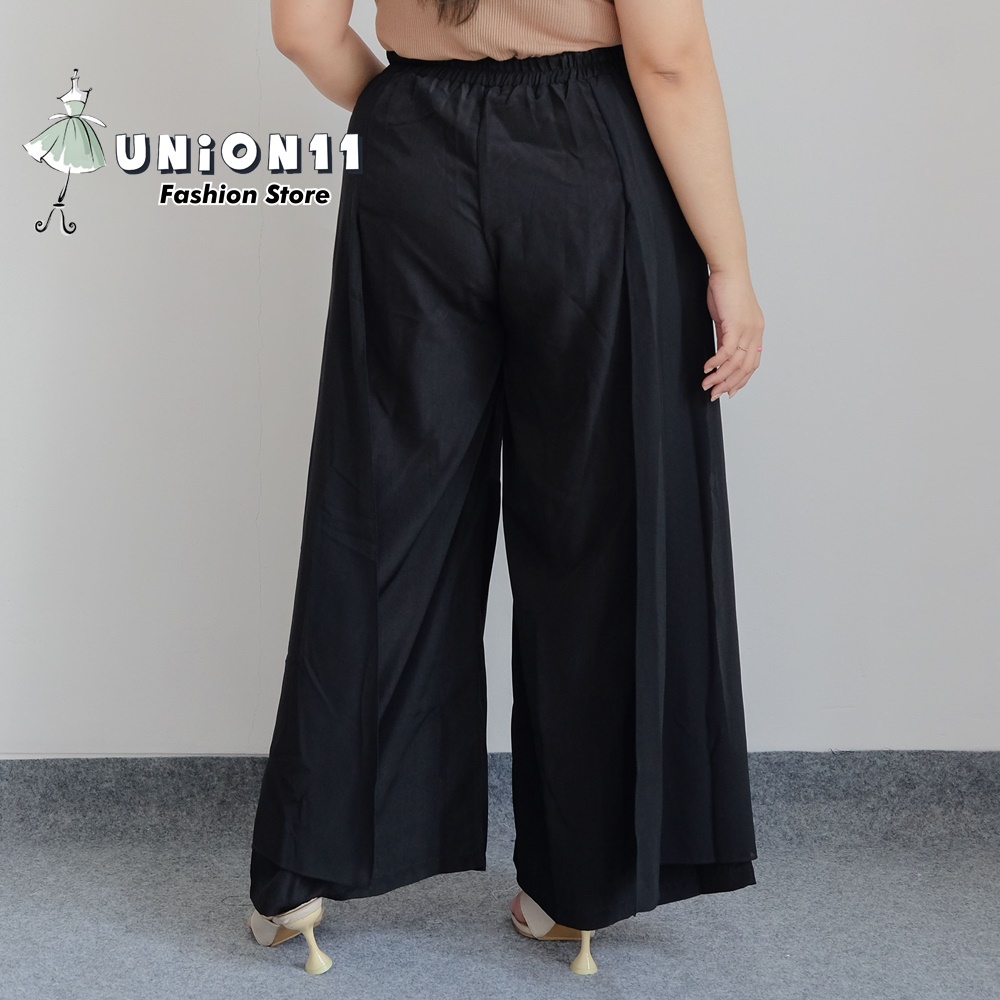 UNION11 - JUMBO PANTS WANITA / CELANA JUMBO WANITA / CELANA PANJANG WANITA MUAT BB 85 KG / KULOT JUMBO WANITA JISO