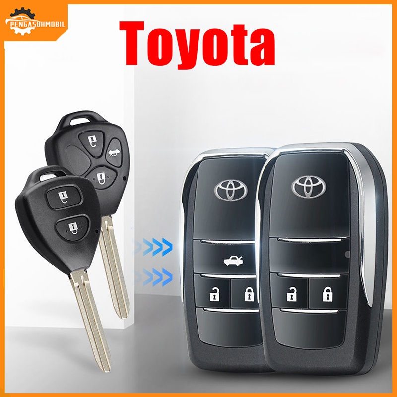 Case Remot Model Lipat/Toyota Casing Kunci/Casing Kunci remot model lipat/Filp Key Flipkey 2 tombol 3 tombol/toyota calya new agya/innova yaris vios altis fortuner inova/casing kunci remote filp key