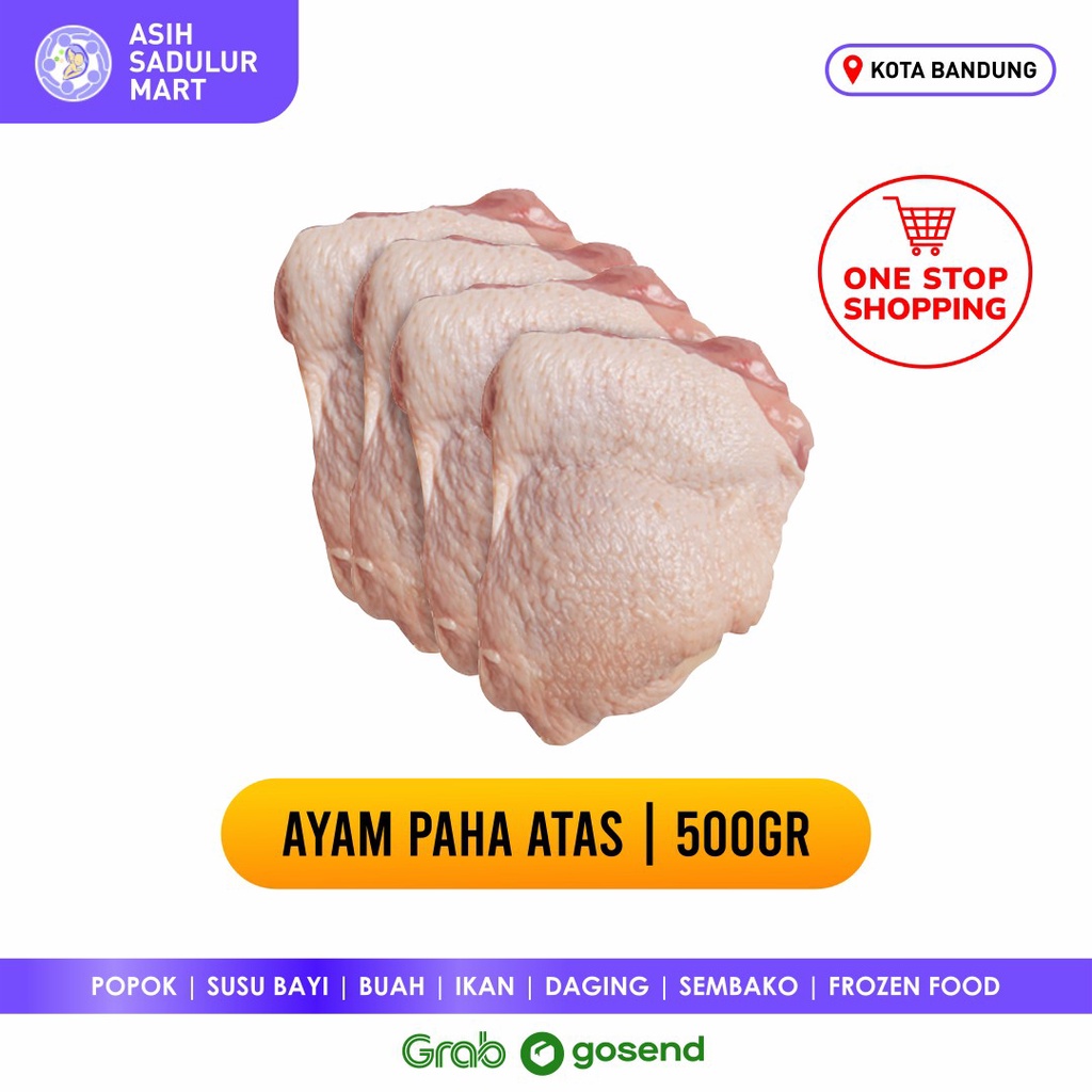 Daging Ayam Paha Atas Fresh 500gr Bandung | Asih Sadulur Mart