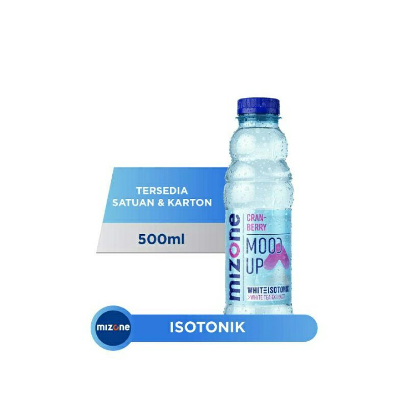 

Mizone Mood Up Minuman Isotonik Cranberry500MI