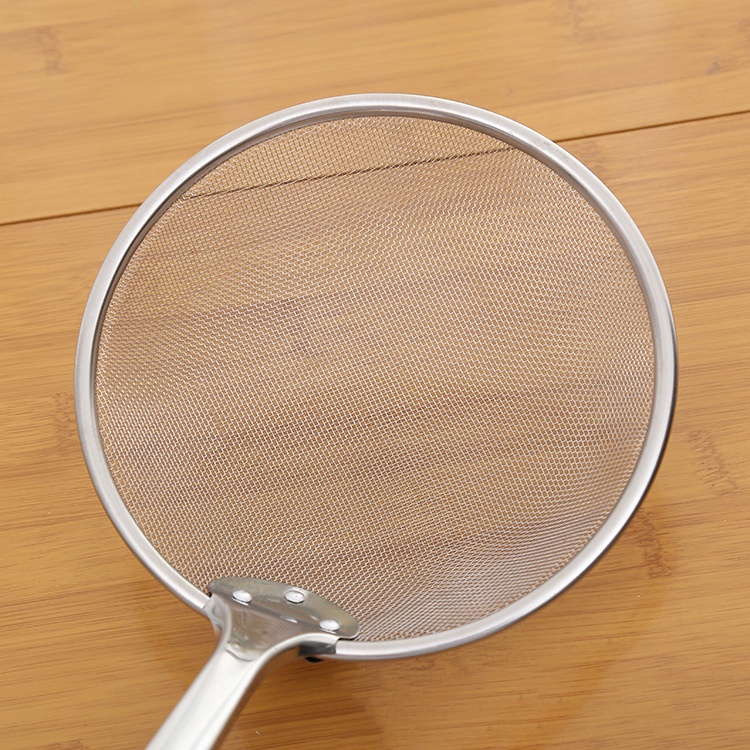 Tirisan Saringan Minyak Halus Serokan Masak 20/22cm Tahan Panas Stainless