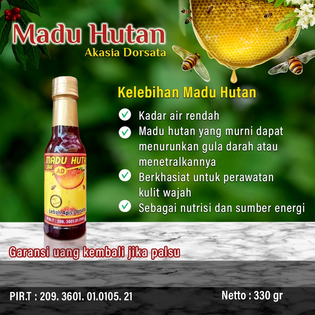 

MADU hutan murni
